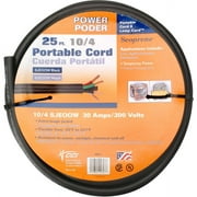 Coleman Cable 09607 10/4 Bulk Wire, 25-Amp, 10-Gauge, 25'