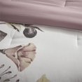 thumbnail image 4 of Madison Park Cassandra 8-Piece Cotton Percale Printed Comforter Set in Pink, 4 of 17