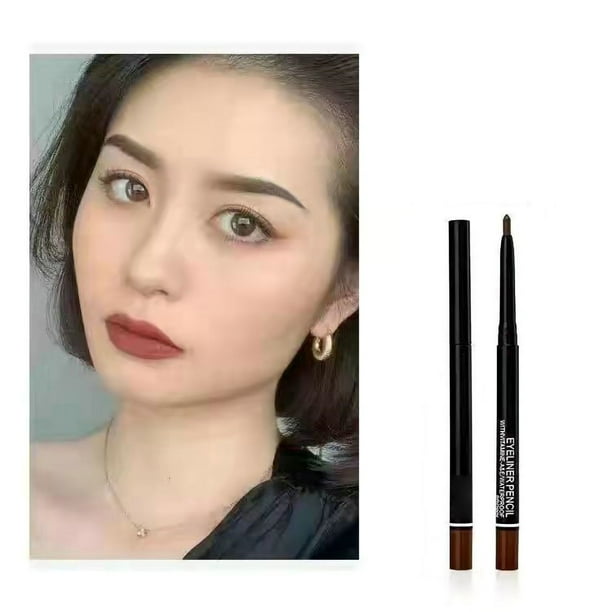 Black/Brown Liquid Eyeliner Pencil Long Lasting Waterproof Eye Liner Pen  Makeup⌒