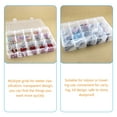 thumbnail image 6 of 2pcs Plastic Organizer Accessories Box Adjustable Divider Boxes Clear Boxes, 6 of 6
