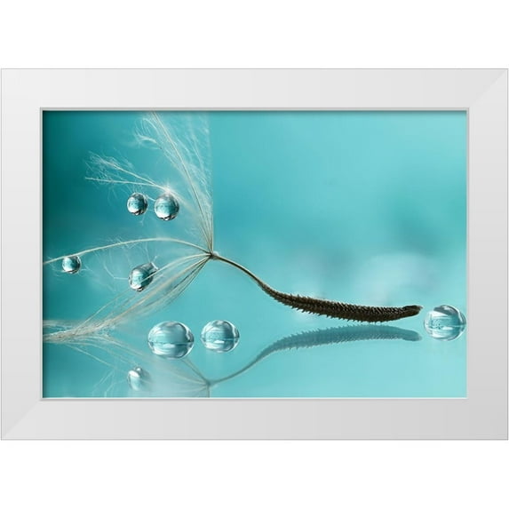 Barbieri, Rina 18x13 White Modern Wood Framed Museum Art Print Titled - Water