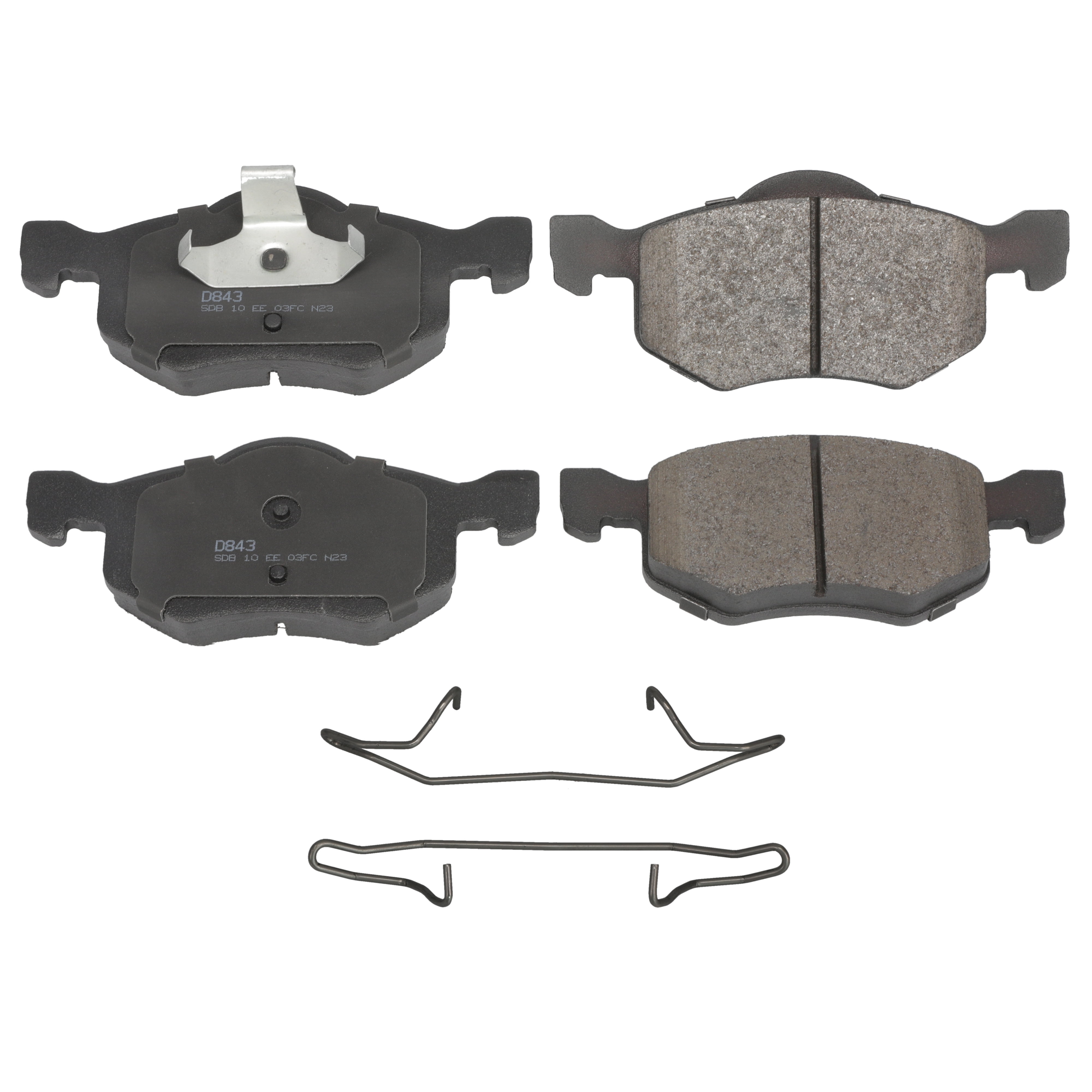 Winstop Brake Pad Set, Front WS.0843.0.M, Ford Escape 2007-2001