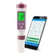 thumbnail image 4 of Medidor de PH Probador de Agua Digital 7 en 1 con Función de Almacenamiento Automático de Datos Pluma de Prueba de PH Compatible con Control de Teléfono Móvil ANGGREK Otros, 4 of 8