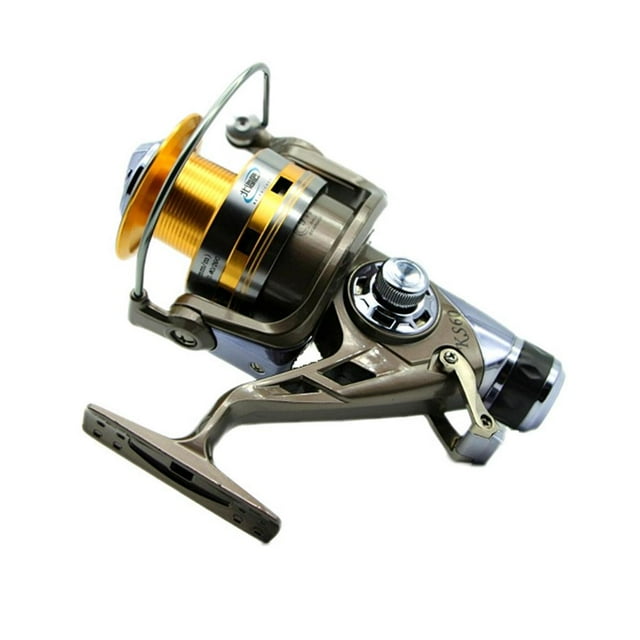 stanreset 9+1BB Left/Right Interchangeable Spinning Fishing Reel Double Drag Metal Reels No.2