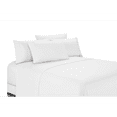 thumbnail image 2 of Cathay Home 108185-1800-WHT-K Ultra-Soft 1800 Series Sheet Set, White, King, 2 of 2