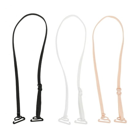 

5 Pairs Bra Straps Replacement Elastic Adjustable Removable Shoulder Straps