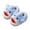 Light Blue, variant on Cute Girls' Fuzzy Slippers Lovely Anime Sharks Soft Warm Winter House Slippers with Flat Sole Anti-slide Safe Slip-on Slipper Indoor Winter Fashion Footwear