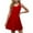 Red, variant on Ndbuld Plus Size Summer Dresses for Women 2025 Toddler Kids Girls Cute Solid Color Stretchy Camisole Sleeveless Pocket Dress A Line Dress Rollbacks,9 Years,Blue