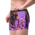 thumbnail image 3 of Bingfone Closeup Honeybee on Flower Men's Underwear - Casual Stretch Boxer Briefs-Small, 3 of 7
