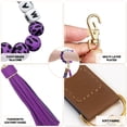 thumbnail image 5 of PAKASEBOXES Bracelet Wristlet Keychain with Lanyard for Keys, Silicone Beaded Key Ring for Women, Mother's day Christmas Gift, 5 of 7