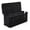 Black-Rectangle, variant on Black Rectangle Cable Management Box Synthetic Rattan Organizer for Routers and Hubs