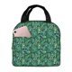 thumbnail image 1 of Fotbe Monstera Leaves Bolsa Térmica con Estampado y Forro de Aluminio Grueso Bolsa de Almuerzo con Bolsillo Frontal para Hombres y Mujeres, Ideal para Trabajo, Escuela, 1 of 8