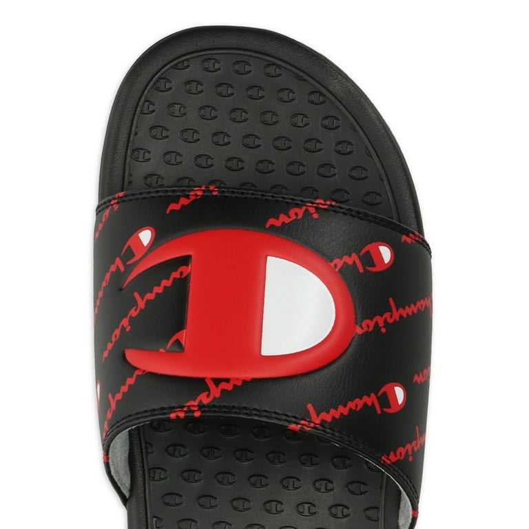 Champion slides sales with writing
