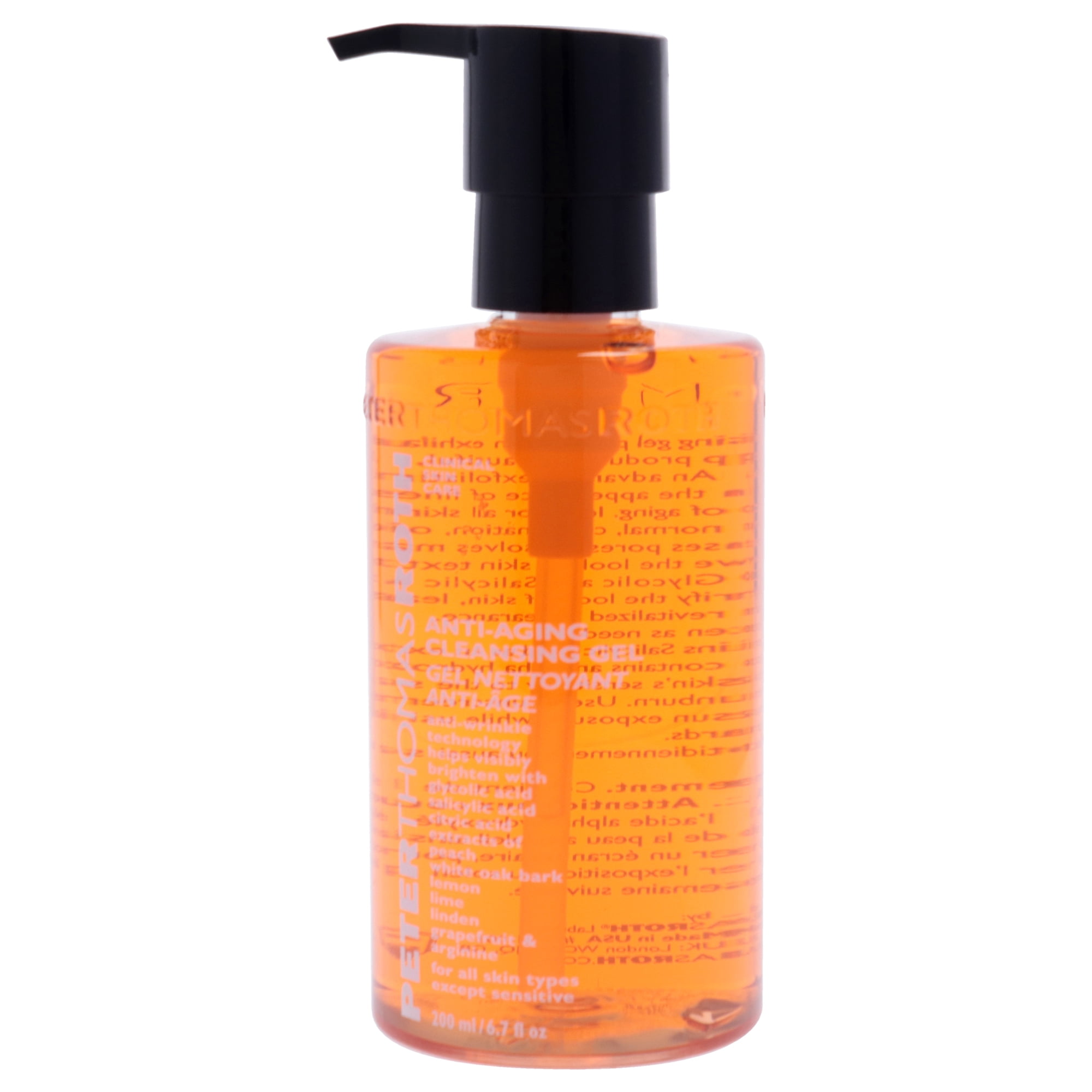 Anti-Aging Cleansing Gel by Peter Thomas Roth for Unisex - 6.7 oz Cleanser