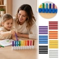 thumbnail image 4 of 5 Pack Silicone Marker Holders, 10-Slot Broad Tip Marker Organizer, Prevents Lost Lids & Dried Markers For Art Supplies, 4 of 4