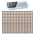 thumbnail image 1 of Juego de brocas RCINDUS, 20 unidades, 3,2 mm, HSS M35, cobalto, para metal, 1 of 6