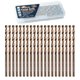 thumbnail image 1 of Juego de brocas RCINDUS, 20 unidades, 3,2 mm, HSS M35, cobalto, para metal, 1 of 6