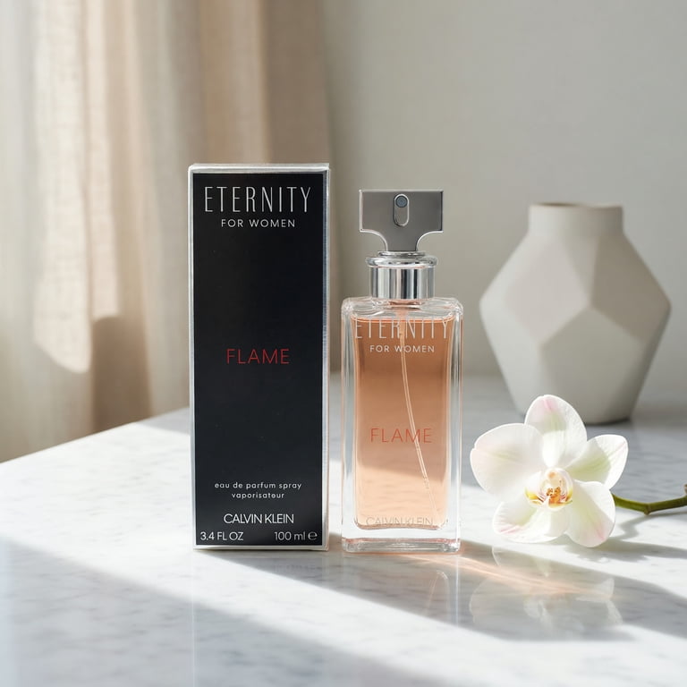 CK Eternity Flame Perfume, Oriental Floral Fragrance Eau De Parfum