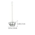 thumbnail image 2 of Tea Infuser Strainer Loose Mesh Steeper Leaf Metal Filter Basket  Coffee Ball Balls Cup Steel Stainless Silver, 2 of 6