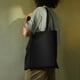 thumbnail image 2 of Bolsas de mano Salt Earth Pack 5-48, 100% algodón, reutilizables, negras, 2 of 6