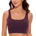 thumbnail image 1 of Top CRZ YOGA Butterluxe con escote en U y espalda abierta morado XL, 1 of 5