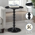 thumbnail image 4 of Convenience Concepts Palm Beach Table à Barreaux, Noir, 17,75 Po x 17,75 Po x 24 Po, 4 of 6