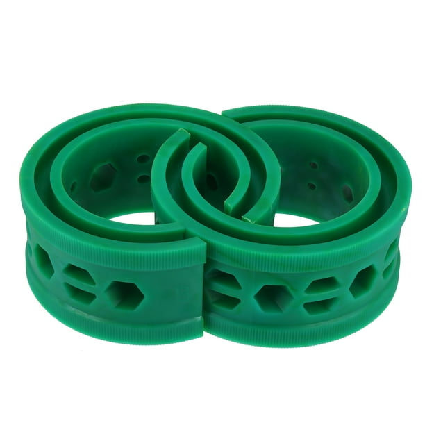 2 Piezas Verde Coche Bobina Resorte Amortiguador Goma Amortiguador Universal B Tipo Unique Bargains