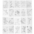 thumbnail image 1 of MOVTOTOP 20 Sheets Drawing Paper Watercolor Drawing Paper Coloring Papers Coloring Paper, 1 of 8