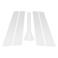thumbnail image 1 of Recubrimiento de ventana del pilar para Volkswagen Jetta 06-10 Etiqueta Antirrayaduras Tono Plateado 6 Pzs, 1 of 6