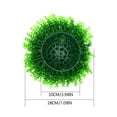 thumbnail image 2 of weibbin Artificial Plant Topiary Ball Faux Boxwood Decorative Balls for Backyard, Balcony, Garden, Wedding and Home Decor, 2 of 6