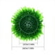 thumbnail image 2 of Bola de césped artificial de planta milanesa, bola decorativa de plástico con flores artificiales, bola de césped artificial, 2 of 3