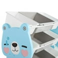 thumbnail image 4 of ZPL Toy Storage Organizer with Bookcase, Kid’s Multi Shelf Cubby for Books Toys, Storage Organizer for Playroom Bedroom Nursery, 4 of 7