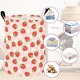 thumbnail image 4 of Xmushyra Laundry Basket, Large Collapsible Laundry Hamper with Waterproof PE Lining, Canvas Clothes Storage Basket with Handles for Kids Room, Nursery, Bedroom, Toy Storage, 63L, 4 of 6