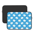 thumbnail image 2 of Pofeuu Cute Polar Bear Print Laptop Carrying Case,13-15-Inch Laptop and Tablet, Sleek Design, Durable and Water-Repellent Fabric, Business Casual or School-13 inch, 2 of 8