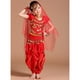thumbnail image 3 of Disfraz de danza del vientre para niñas rojo Sunnimix  Traje de danza del vientre, 3 of 8