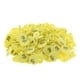 thumbnail image 1 of 100PCS Número De Identificación De Ganado DYNWAVEMX Etiqueta de oreja para cerdo Cabra Oveja Amarillo, 1 of 8
