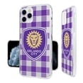 thumbnail image 5 of Orlando City SC iPhone Plaid Design Clear Case, 5 of 7