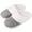 Grey, variant on Women's Slip on Fuzzy House Slippers Comfy Coral Velvet, Plush Faux Fur Soft Bedroom Shoes with Memory Foam, Grey, Size 7-8