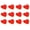 12-Gold, variant on Stylish Gold And Silver Heart Pin Brooch For Fashion Accessories