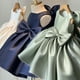 thumbnail image 5 of Vestido de niña de un año Vestido de cumpleaños diario para mujer Vestido de princesa de cumpleaños para niños con flores, 5 of 6