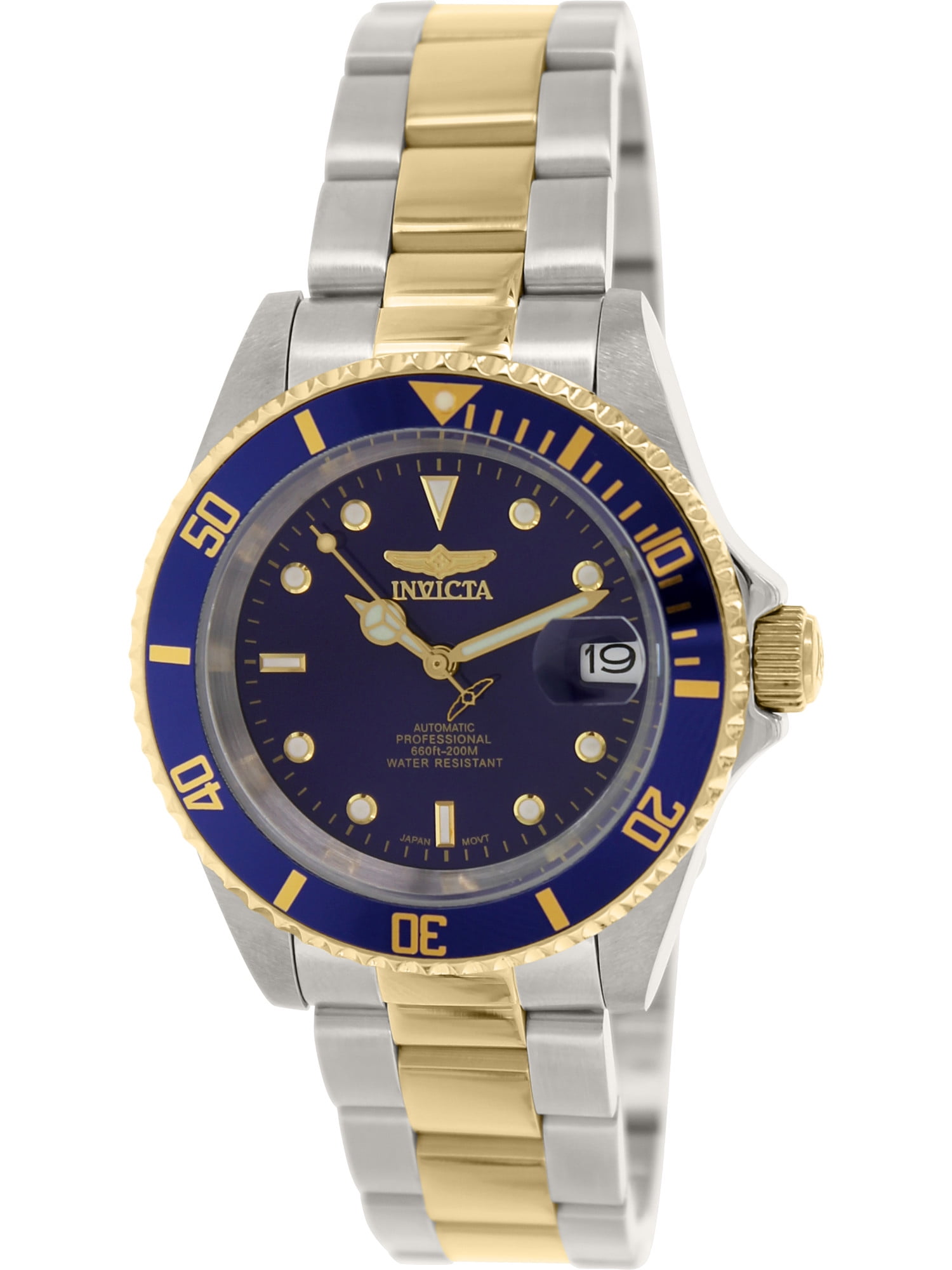 invicta men's pro diver stainless steel automatic watch