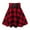 A-Red8, variant on XIAONU Womens Skirts Plaid Print Tie Waist A Line Skirt Trendy Streetwear Mini Skirts For Hot Girls Casual Daily Wear