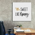 thumbnail image 6 of Epic Graffiti'Sweet Like Honey' by L. Larson, Giclee Canvas Wall Art, 37"x37", 6 of 8