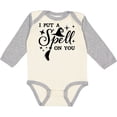 thumbnail image 3 of Inktastic I Put a Spell on You Halloween Magic Boys or Girls Long Sleeve Baby Bodysuit, 3 of 5