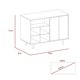 thumbnail image 5 of Mesa Auxiliar Excelsior Recibidor Rovere Blanco, 5 of 5