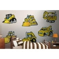 thumbnail image 1 of Monster Construction Vehicle Wall Decal Sticker Sticker Set by Wallmonkeys Vinyl Peel & Stick Graphic for Boyss (48 in W x 32 in H), 1 of 4