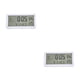 thumbnail image 2 of Bewildely Reloj Termómetro Higrómetro Decoración de electrónico de temperatura y humedad Relojes meteorológicos Modo de repetición para Type2 NO2, 2 of 6