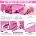 thumbnail image 4 of Cat Shower Net Bag Grooming Bathing Adjustable Washing Bag Multifunctional Cat Restraint Accessories Prevent Biting Scratching, Nail Trimming, Ears Clean, Keeping Calm, 4 of 7