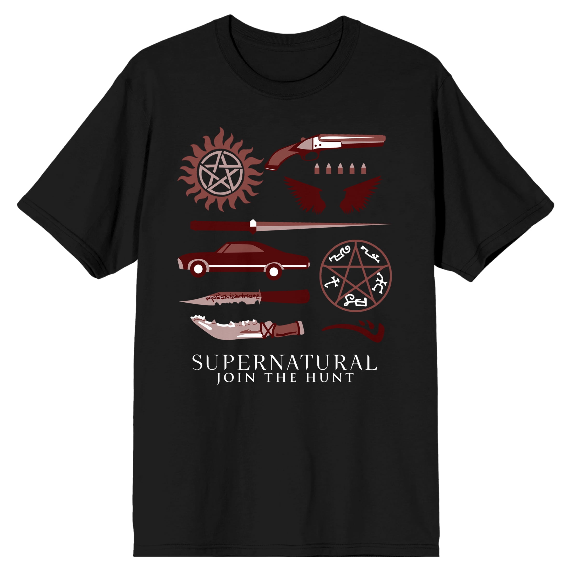 Supernatural Day Possessed And Obsessed Men's Black T-shirt-XS