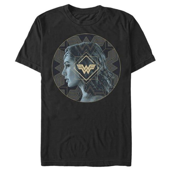 Men's Wonder Woman 1984 Kaleidoscope  Graphic Tee Black Medium